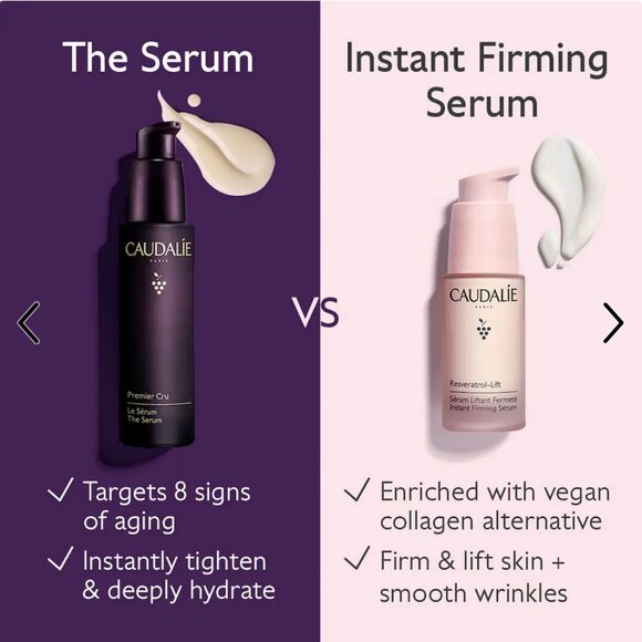 *BNIB* Caudalie Premier Cru Anti-Aging Serum w/ Niacinamide & Hyaluronc acid - Picture 5 of 7